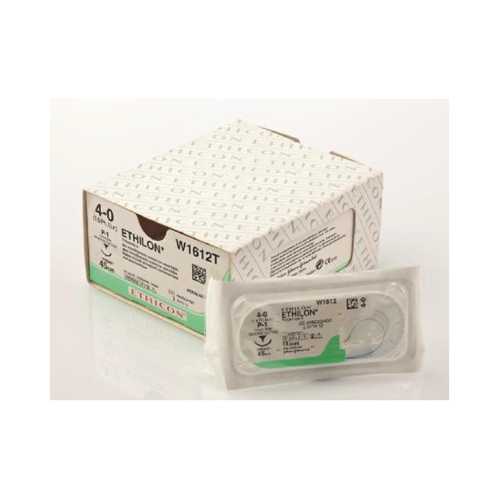 sutura ethilon blk 45 cm m 07 usp 60 paq 12 uds