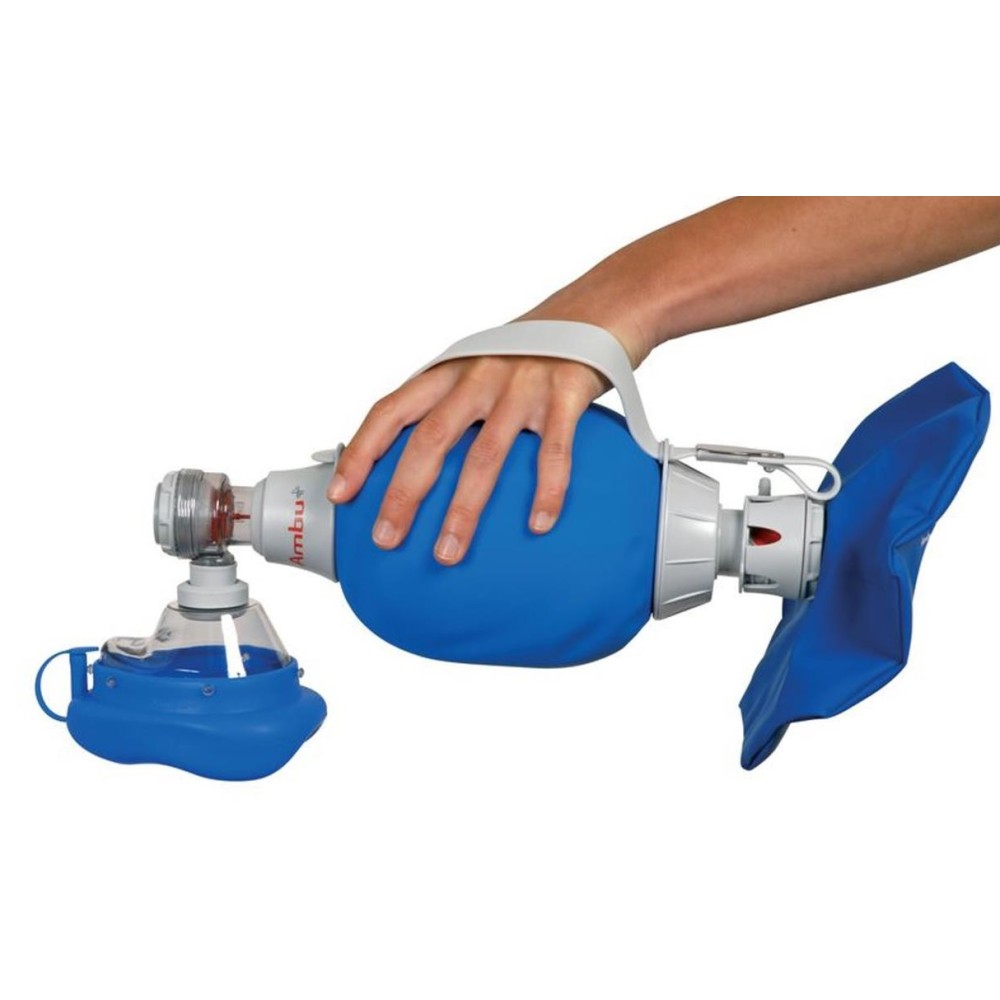 resucitador reutilizable para adultos ambu mark iv unidad