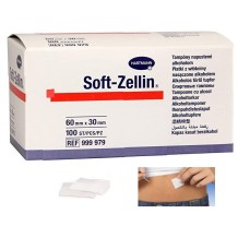 toallitas con alcohol softzellin 60x30 mm hartmann paq 10