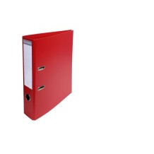 archivador a4 palanca y rado 2 anillas lomo 70mm rojo exacom