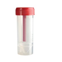 contenedor para heces 30ml sin etiqueta pp bu con tapa y ba