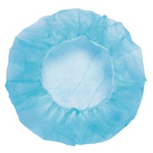 gorro desechable  flexado azul tnt paq 100 uds