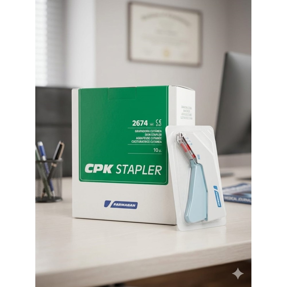 grapadora cutanea desechable cpk libre de latex 35 grapas es