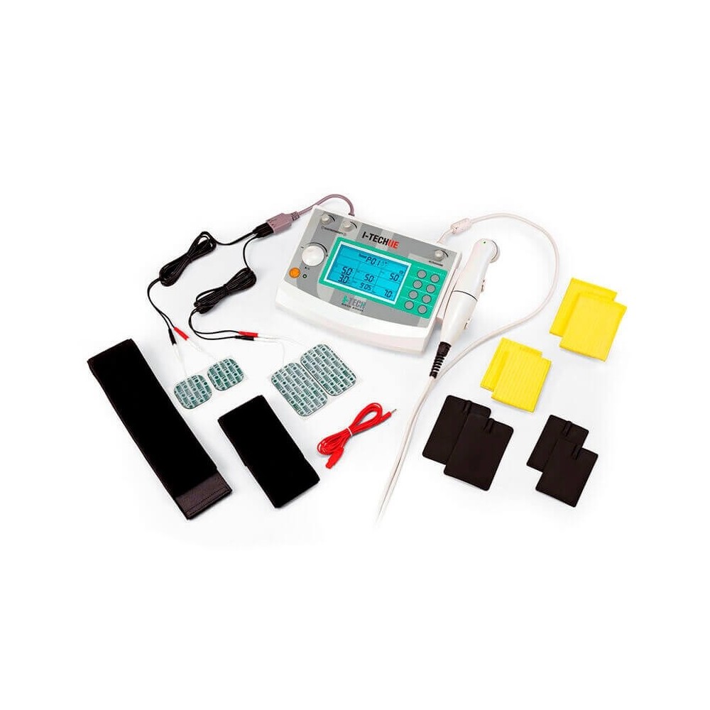 equipo combinado de ultrasonidos y electroterapia itech un