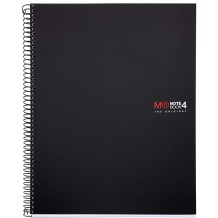 cuaderno miquielrius tamano a6 cuadricula 4x4 espiral latera