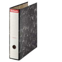 archivador a4 palanca 2 anillas  lomo 75mm jaspeado esselte 