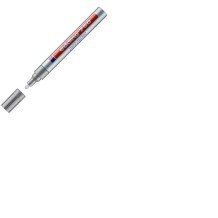 rotulador permanente tinta opaca color plata punta gruesa 75