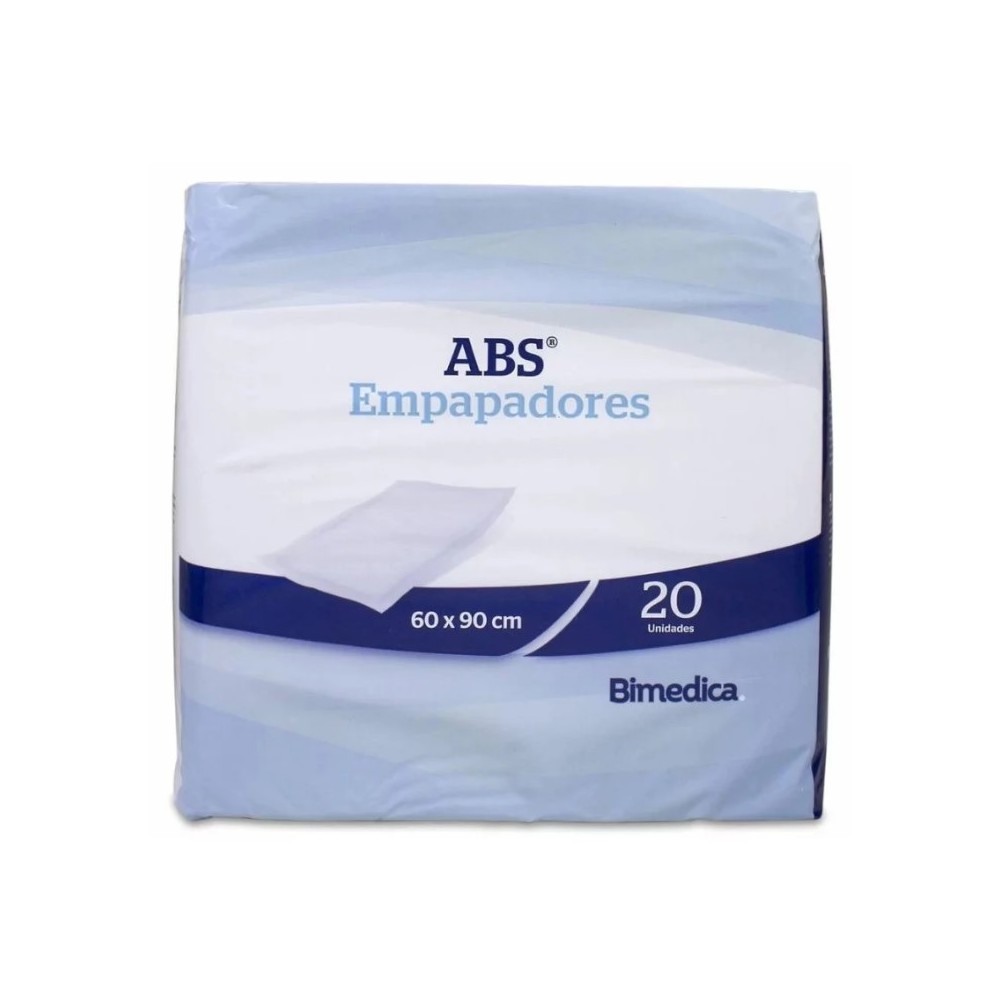 empapador desechable 60 x 90 abs paq 20 uds