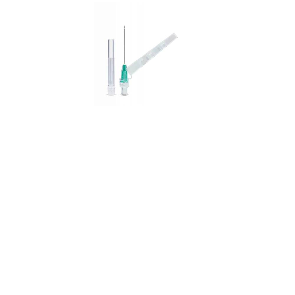 aguja hipodermica de seguridad 21g 1 08mmx25mm verde safet