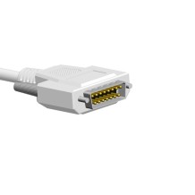 cable paciente conector ecg 10 latiguillos conector banana 4