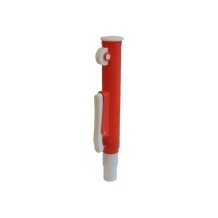 aspirador de seguridad para pipetas de hasta 25 ml rojo