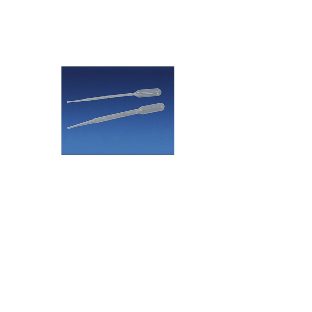 pipeta pasteur 1 ml paq 500 uds