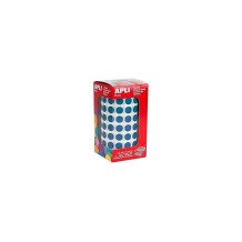 gomets circuares diam 105mm azul apli rollo 5192 uds
