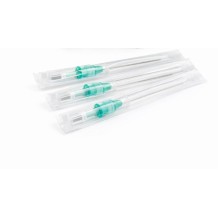 aguja hipodermica 21g 1 08mmx25mm verde nipro paq 100 ud