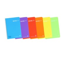 block enri plus tapa pp folio 80h liso 90gr surtido 6 colore