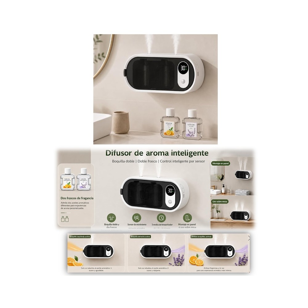 ambientador difusor aromas towonshy aceites esenciales con d