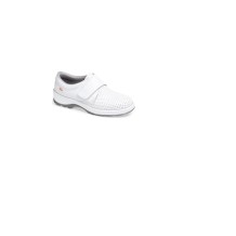 zapato blanco dian 1900 cerrado con velcro n 38 unidad