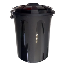 cubo basura tapa basculante 30l 2 compartimentos 2x15l 34x41