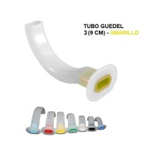 canula de guedel n 3  90mm amarilla unidix