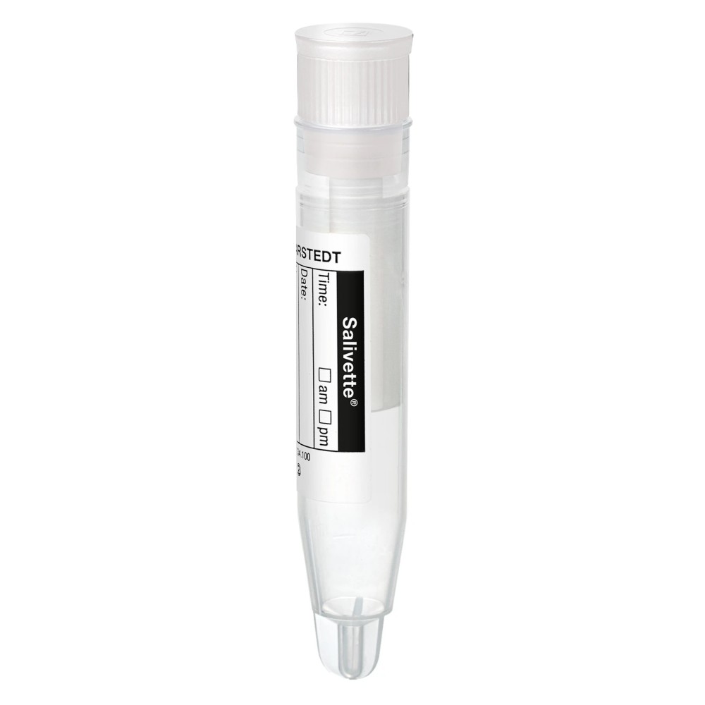 tubo pp salivette diametro 168 mm longitud 84 mm con torund