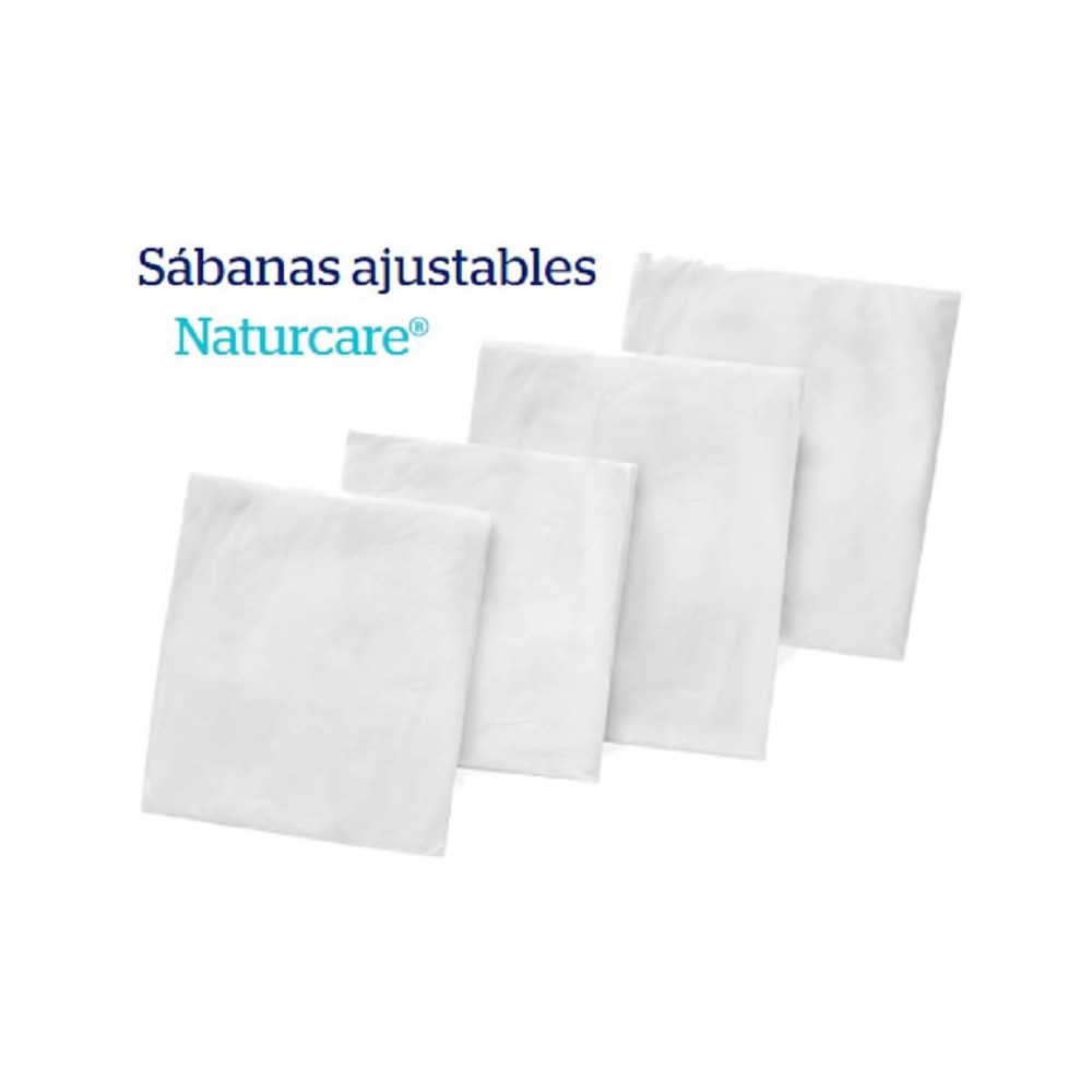 SÁBANA AJUSTABLE 80X210 PP 20G BLANCO CAMILLA 60CM ANCHO (PAQ  100 UDS)