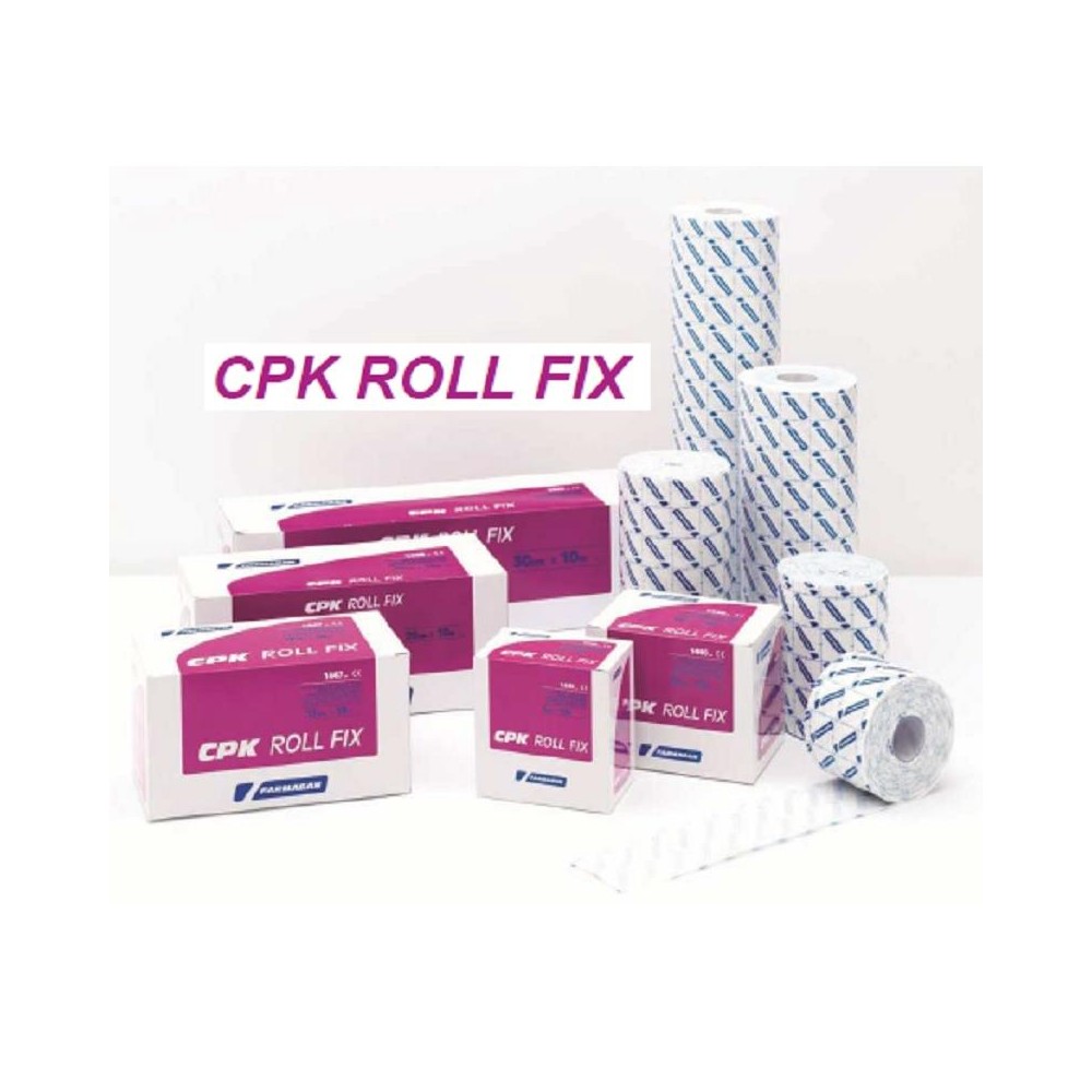 ROLLO ADHESIVO TNT CPK ROLL FIX 10CM X 10M (UNIDAD)