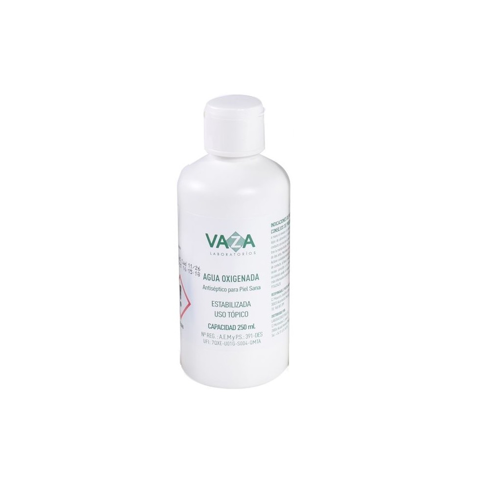 AGUA OXIGENADA 10 V V LABORATORIOS VAZA (ENVASE 250ML)