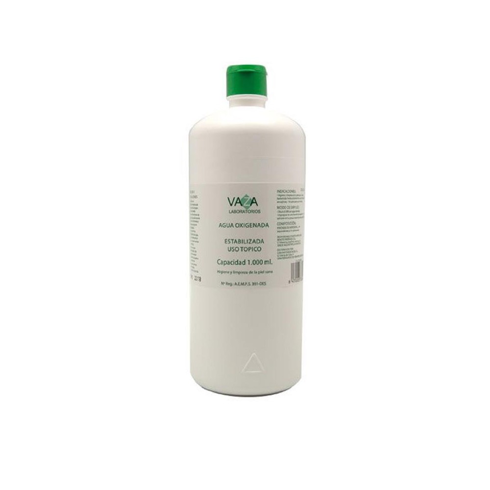 AGUA OXIGENADA 10 V V LABORATORIOS VAZA  (ENVASE 1L)