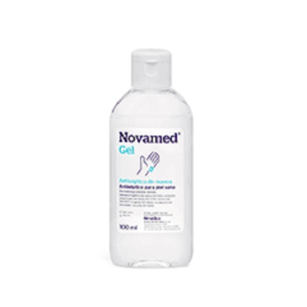 GEL HIDROALCOHÓLICO DESINFECTANTE DE MANOS CON TAPÓN OBTURADOR NOVAMED (ENVASE 100 ML)