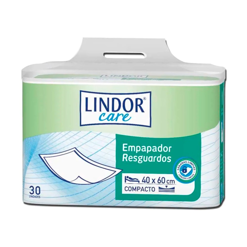 EMPAPADOR DESECHABLE LINDORCARE 40X60CM (PAQ  30 UDS)