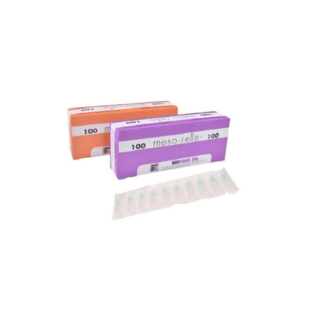 AGUJA HIPODÉRMICA ESTÉTICA MESOTERAPIA 32G 0,23MMx4MM (PAQ  100 UDS)