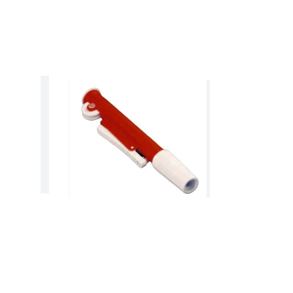 ASPIRADOR DE SEGURIDAD PARA PIPETAS DE HASTA 25 ML ROJO