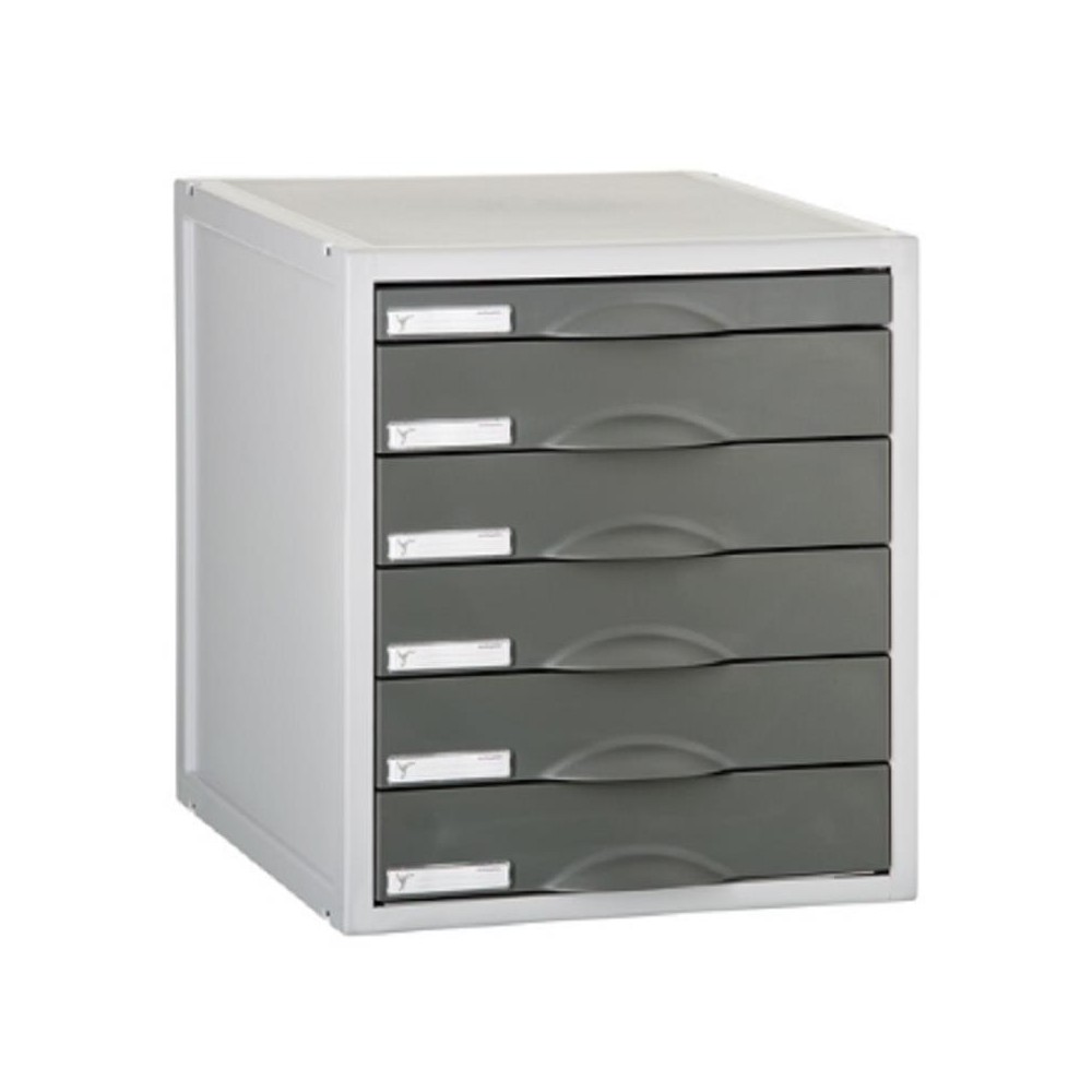 ORGANIZADOR MODULAR DE 6 CAJONES EXTRAIBLES DE SOBREMESA ARCHISYSTEM 356X316X362 MM