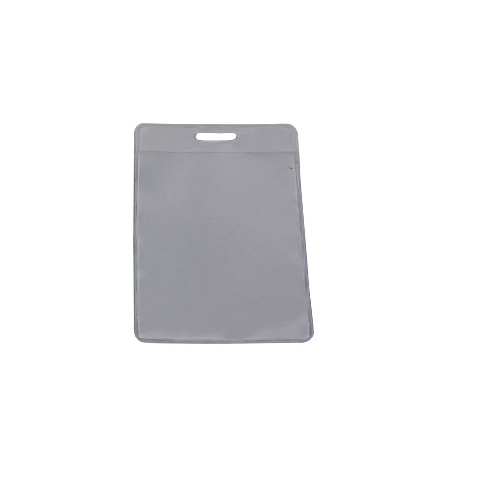 PORTA TARJETAS/IDENTIFICADOR VERTICAL PVC FLEXIBLE TAM  INTERIOR 90X62 MM (PAQ  50 UDS) IBERPLAST