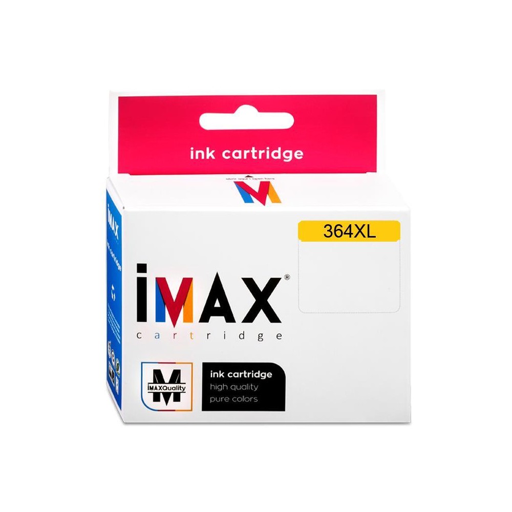 CARTUCHO TINTA IMAX COMPATIBLE HP Nº364XL AMARILLO