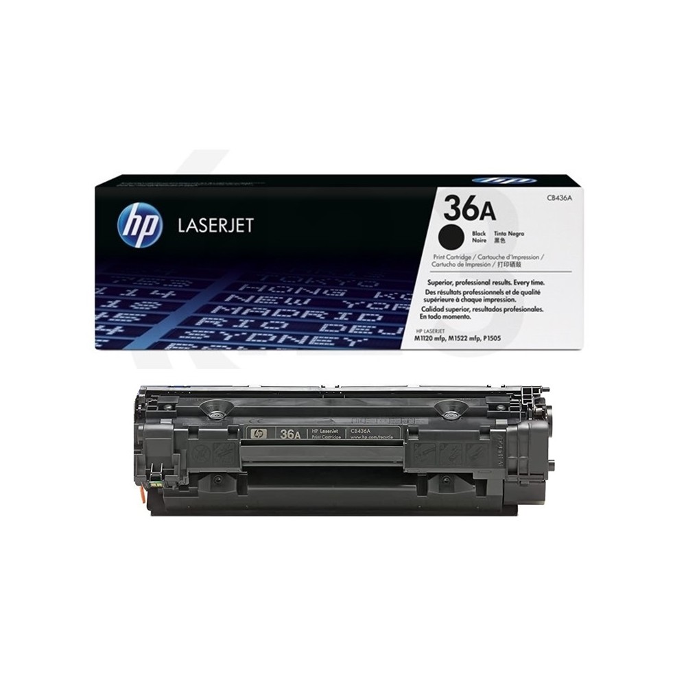 TÓNER HP LASERJET 36A NEGRO P1505N CB436A