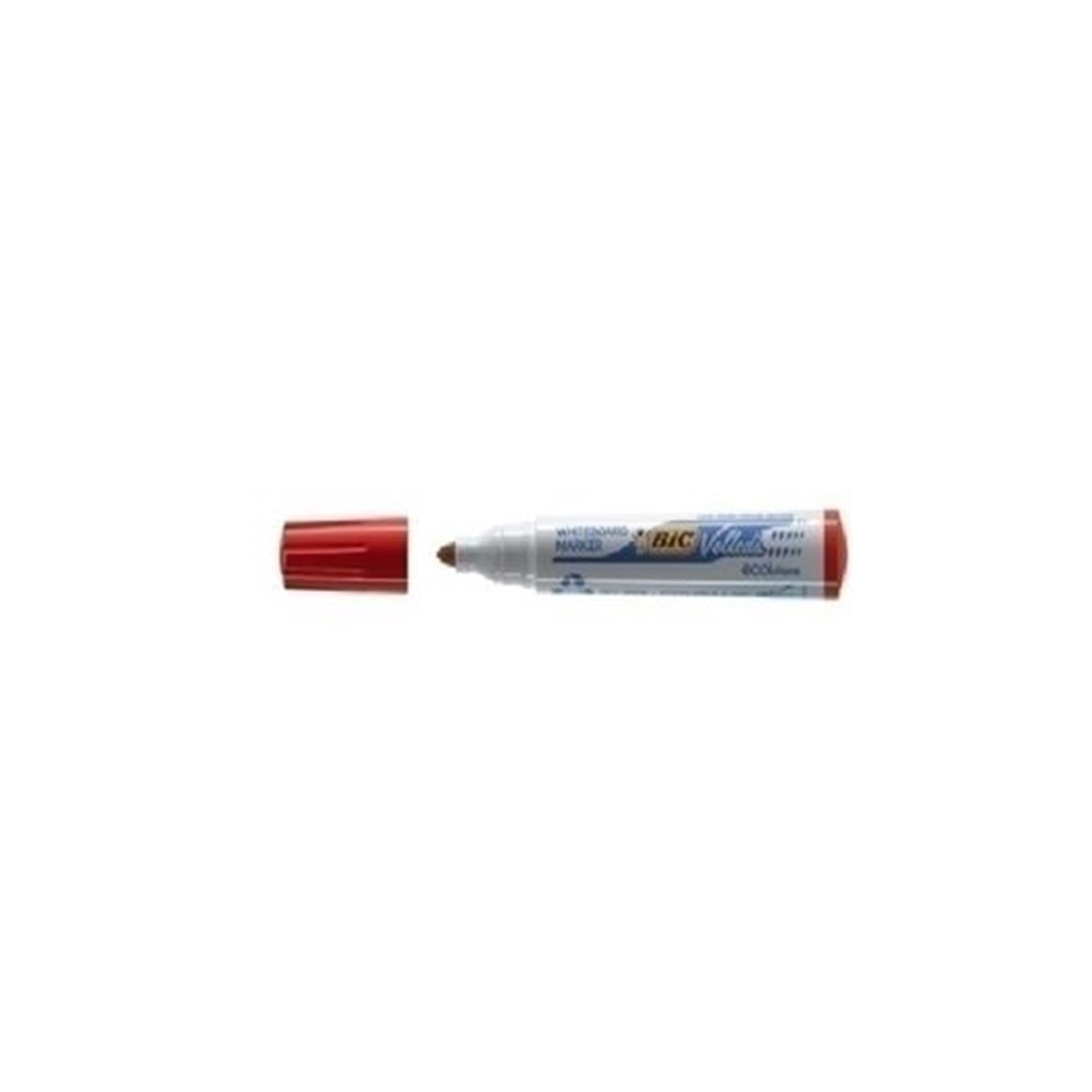 MARCADOR PIZARRA PUNTA CÓNICA 5MM ROJO  BIC VELLEDA (UNIDAD)