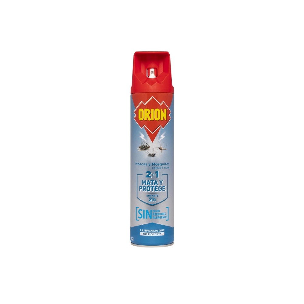 INSECTICIDA EN SPRAY MOSCAS Y MOSQUITOS  600 ML ORION