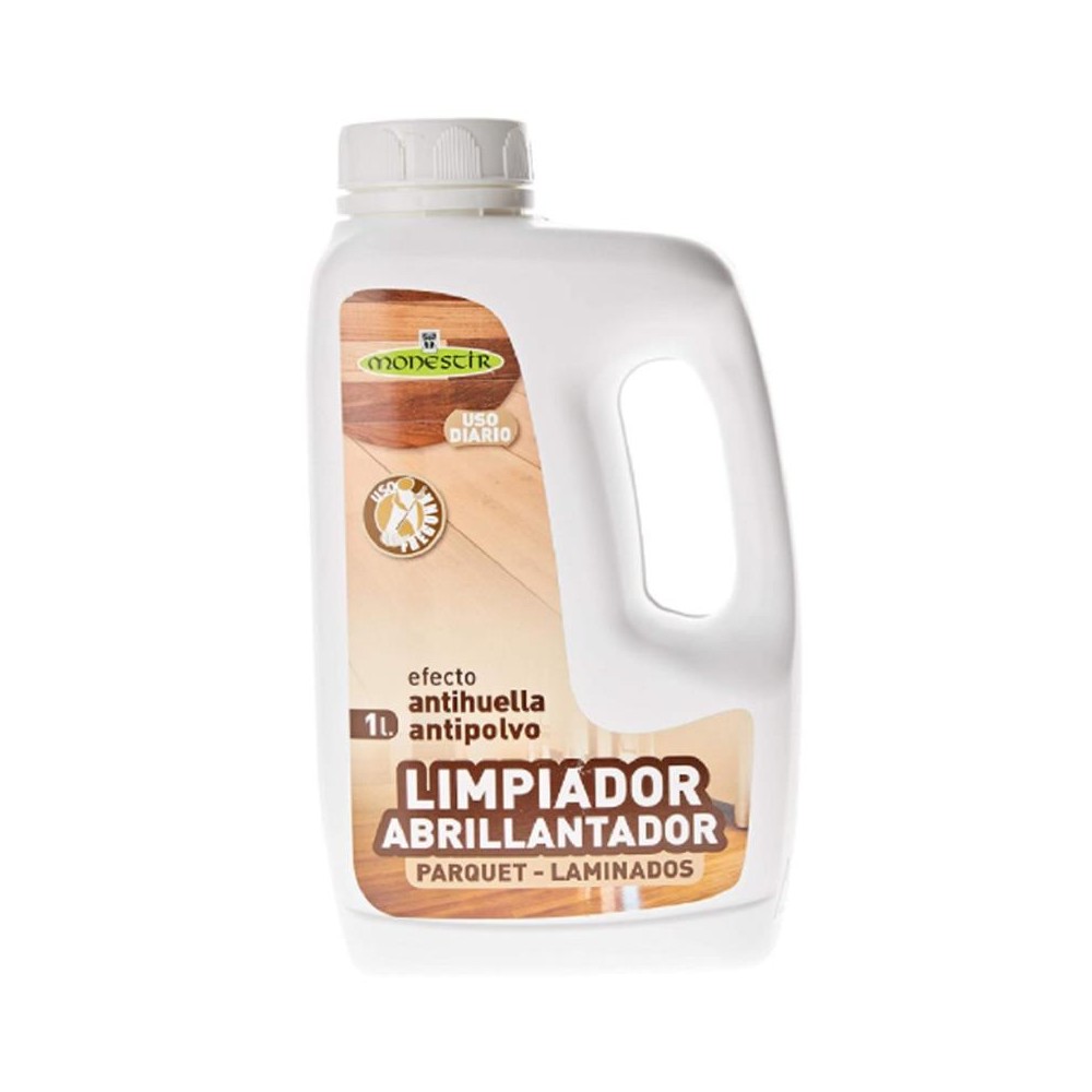 ABRILLANTADOR MADERA PARA PARQUET Y LAMINADOS MONESTIR (ENVASE 1 LITRO)