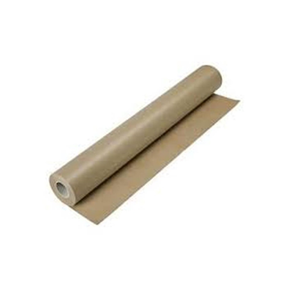 ROLLO DE PAPEL KRAFT 1MX5M  COLOR MARRÓN