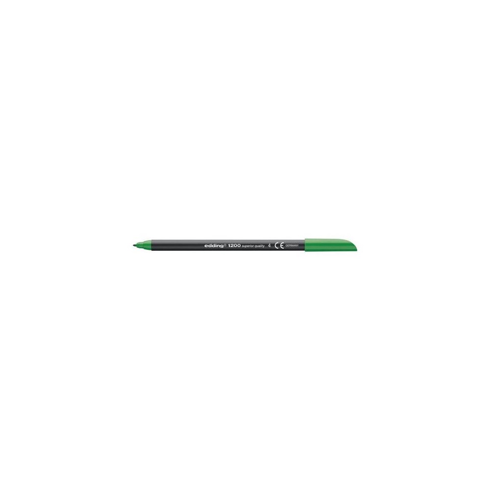 ROTULADOR EDDING 1200 VERDE PUNTA DE FIBRA FINA  TRAZO 0 5-1 MM  (UNIDAD)