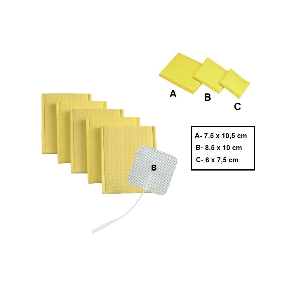 ESPONJAS PARA INTERFERENCIALES 85 X 100 MM (PAQ  25 UDS)