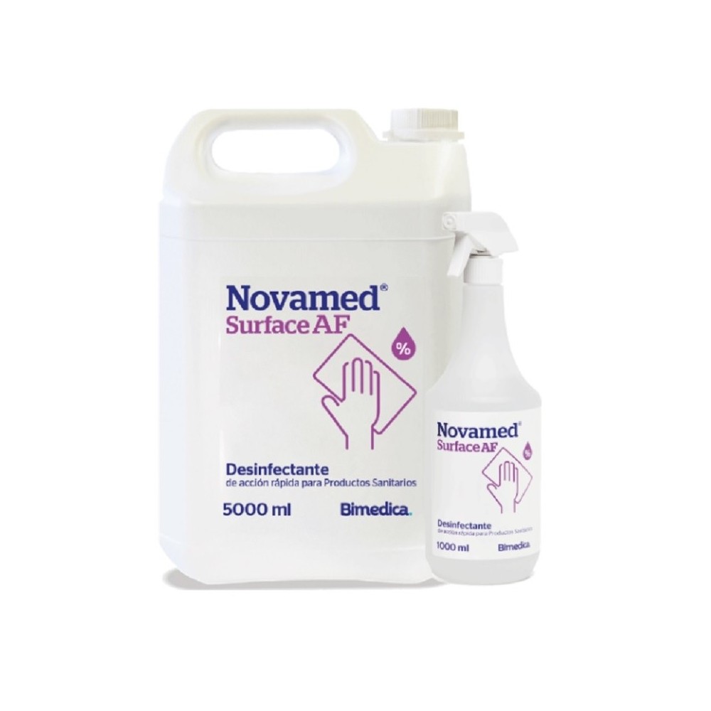 DESINFECTANTE DE SUPERFICIES ALCOHÓLICO NOVAMED SURFACE (GARRAFA 5L)