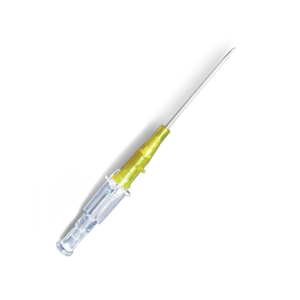 CATÉTER IV PERIFÉRICO RECTO 24G 3/4  0,55MMx20MM AMARILLO ABBOCATH (PAQ  50 UDS)